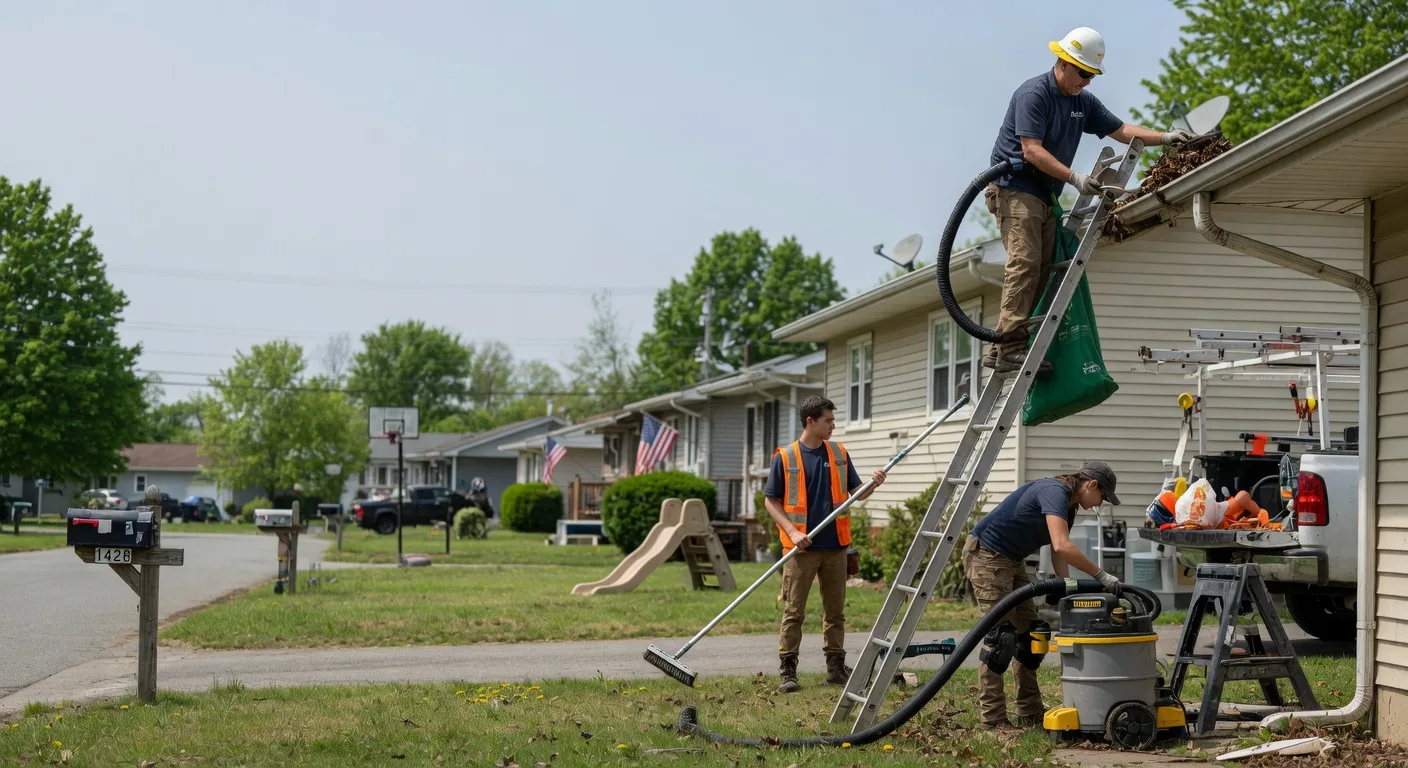 Gutter Installation in Le Claire, IA near me